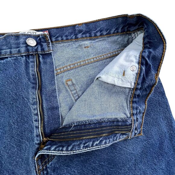 Levis 517 Bootcut Jeans Mens 40x32 Blue Denim Medium Wash Western Workwear - Picture 5 of 14